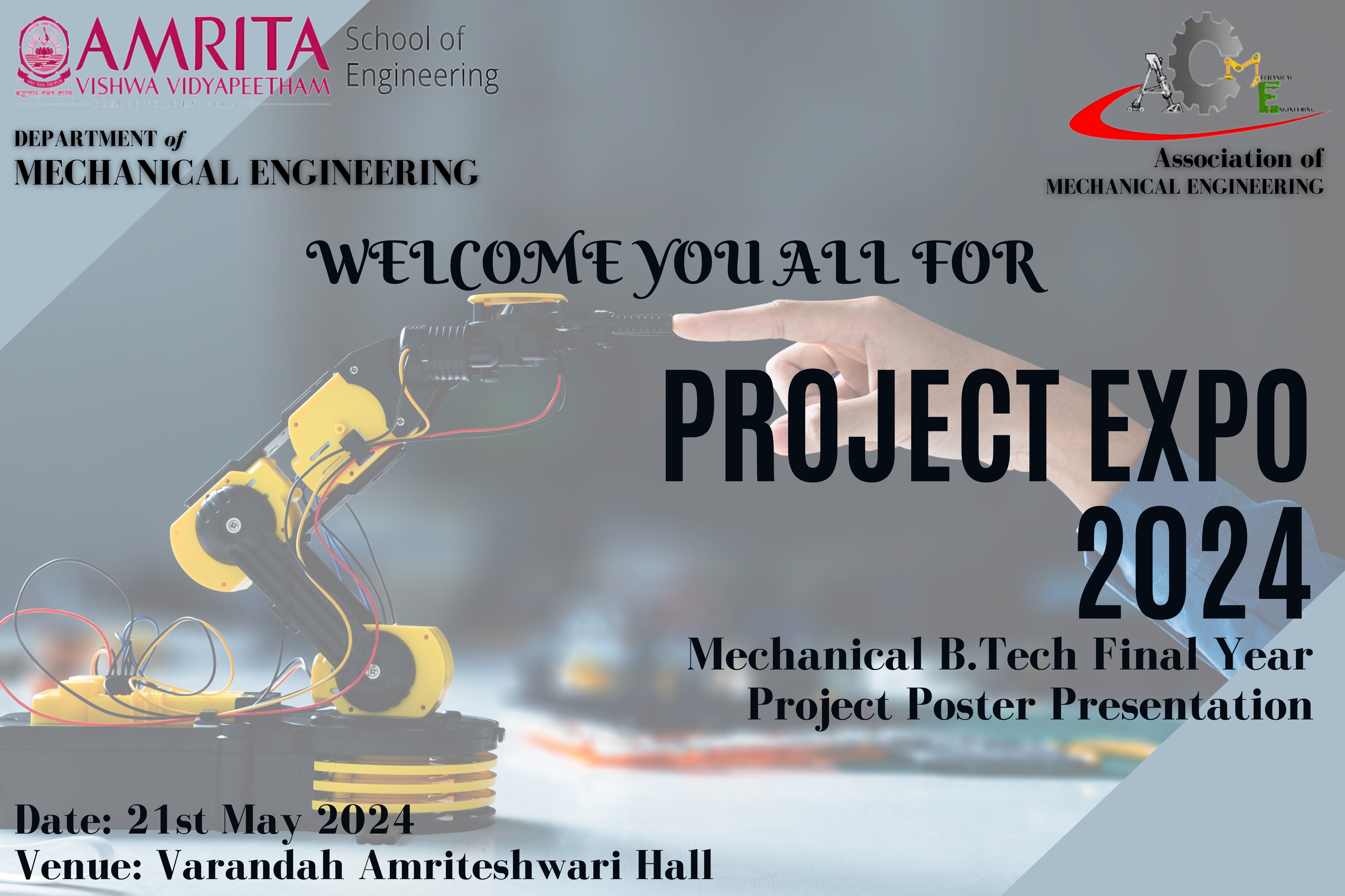 Project Expo 2024 | Intranet Amrita Vishwa Vidyapeetham - Coimbatore Campus